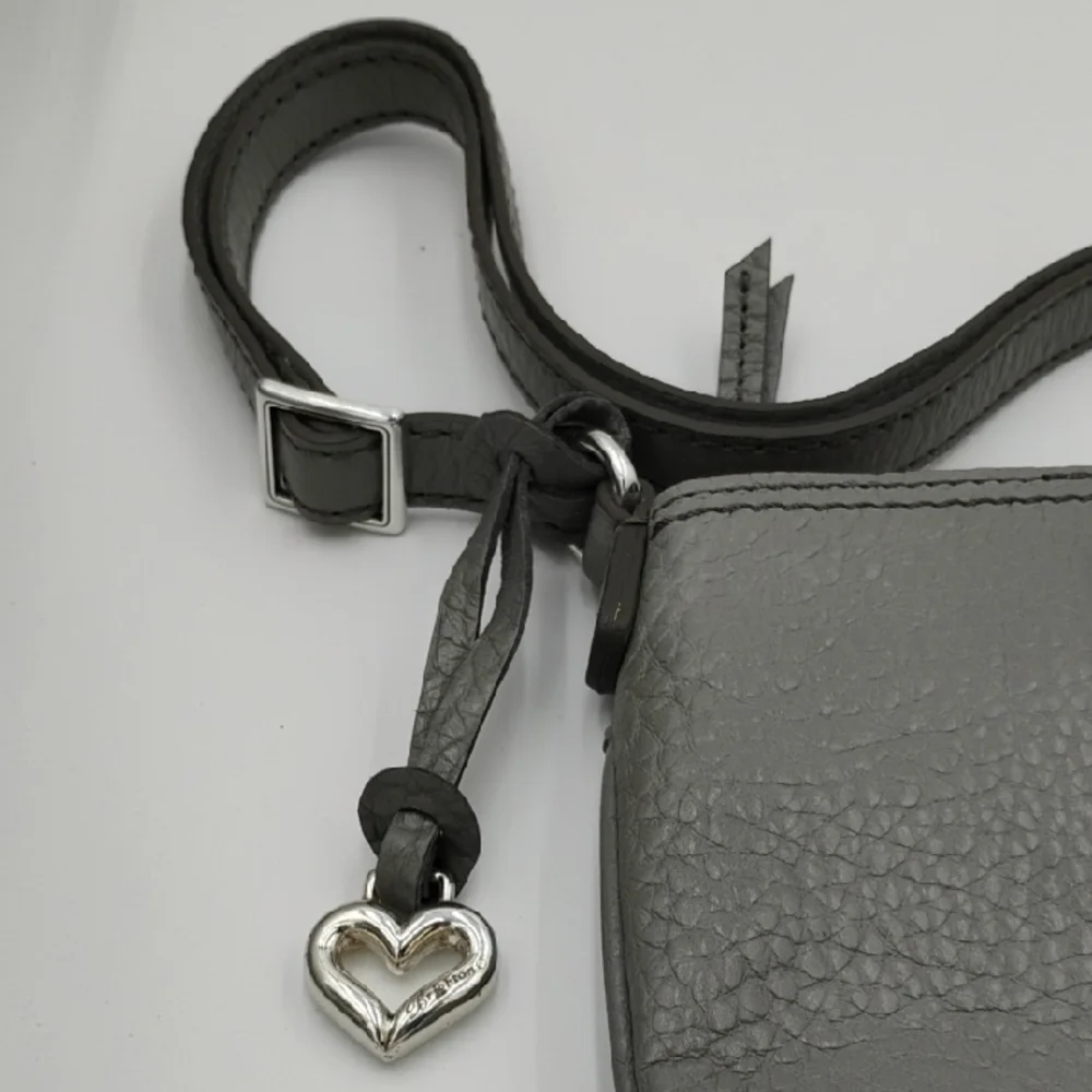 Brighton Taryn Leather Graystone Purse